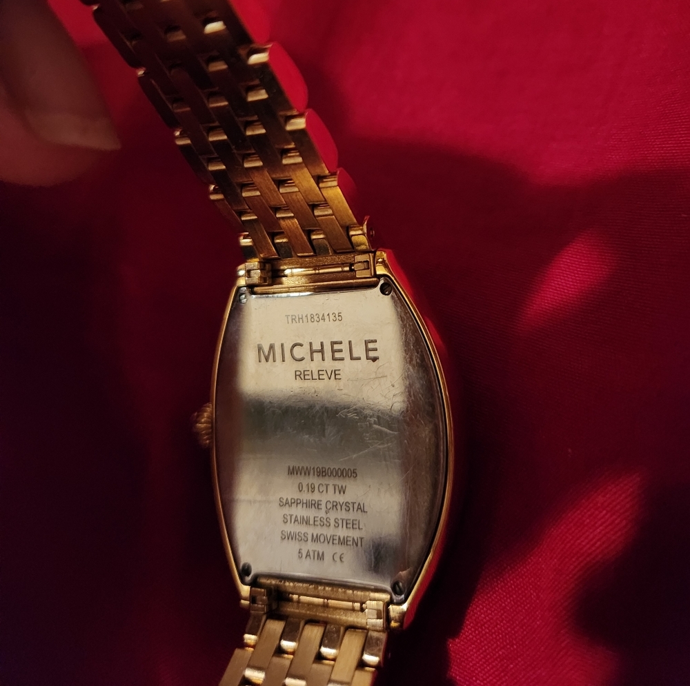 Michele watch for women, like new!